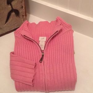J.Jill Ribbed Silk Sweater